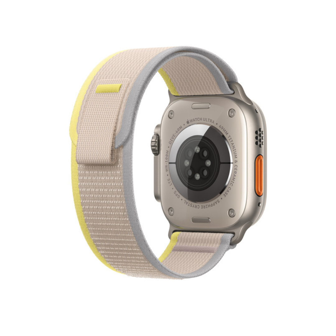 Yellow/Beige Trail Loop Watch Band