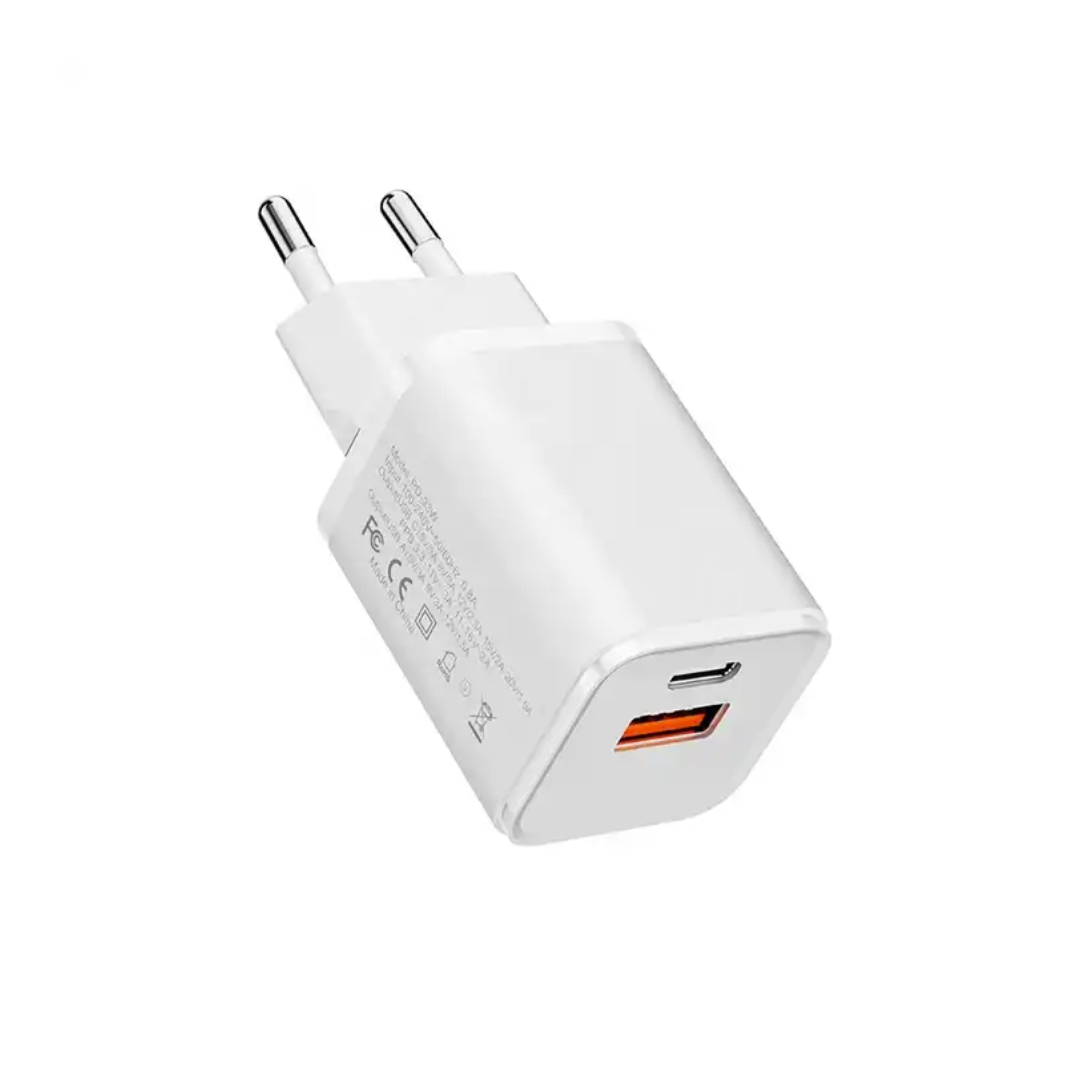 iCharger 35W PD QC 3.0 Fast Charging Adapter UK EU US Dual Port Charging PD 35W  Belkin Apple iPhone Samsung Samsung galaxy Wall Plug Power adapter