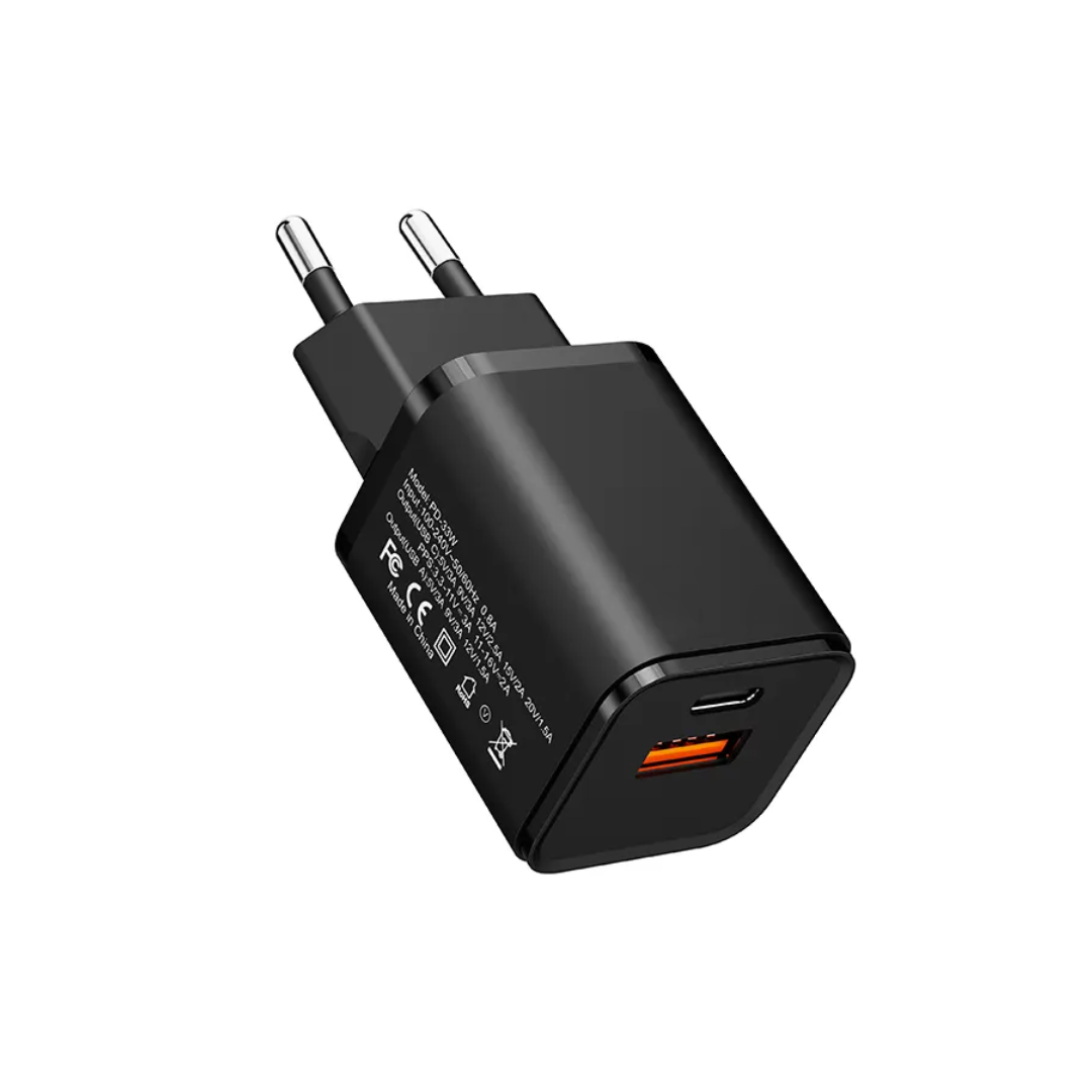 iCharger 35W PD QC 3.0 Fast Charging Adapter UK EU US Dual Port Charging PD 35W  Belkin Apple iPhone Samsung Samsung galaxy Wall Plug Power adapter