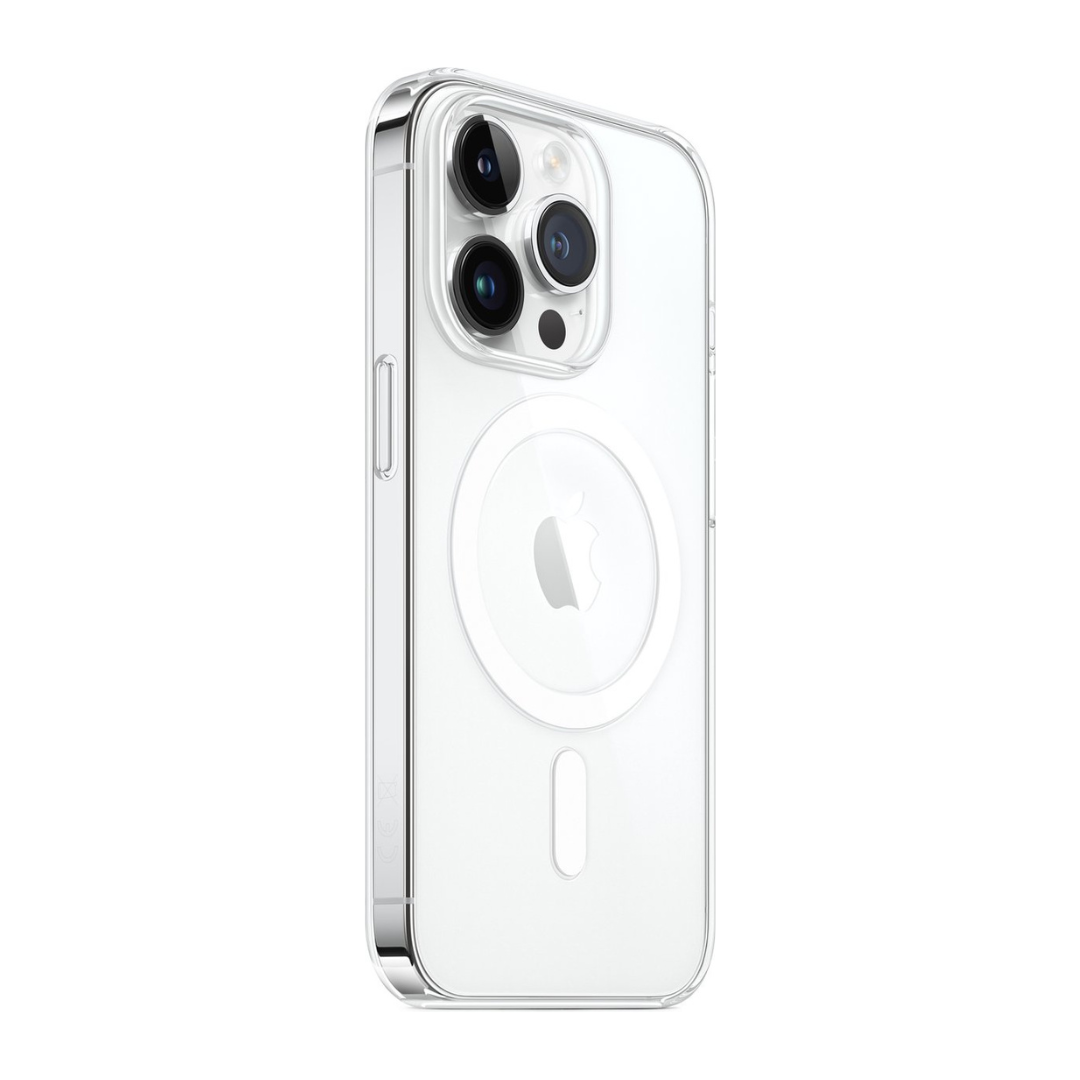 iPhone back view with a protective case