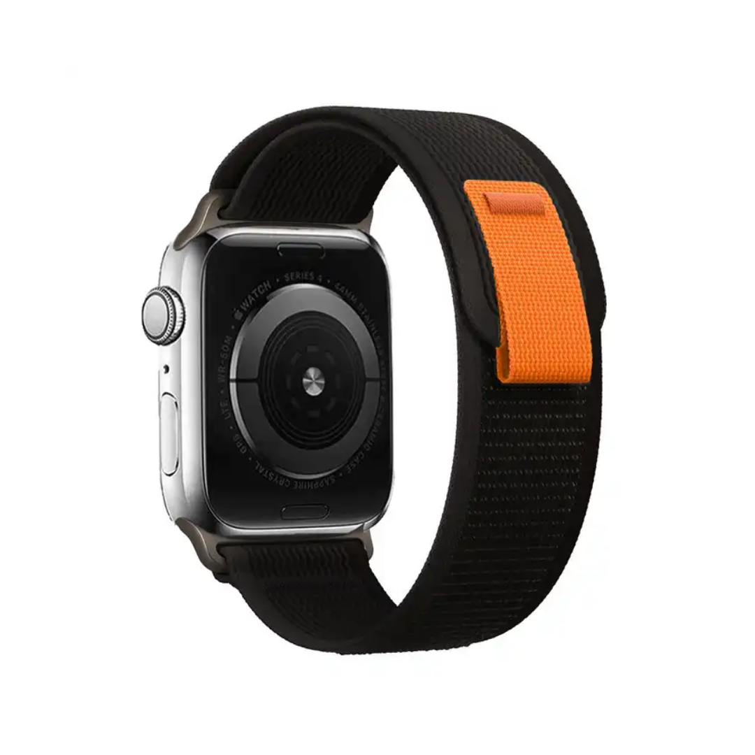 Black/Gray Trail Loop Watch Band