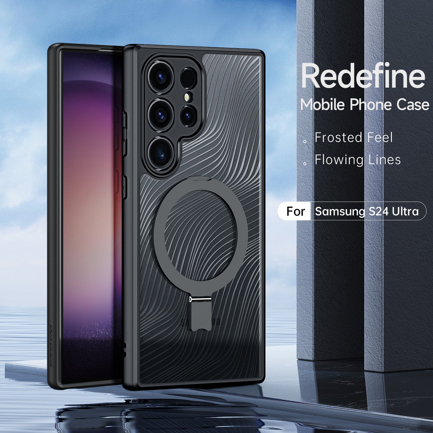 DuxDucis MS Case For Samsung S24 | StandRing
