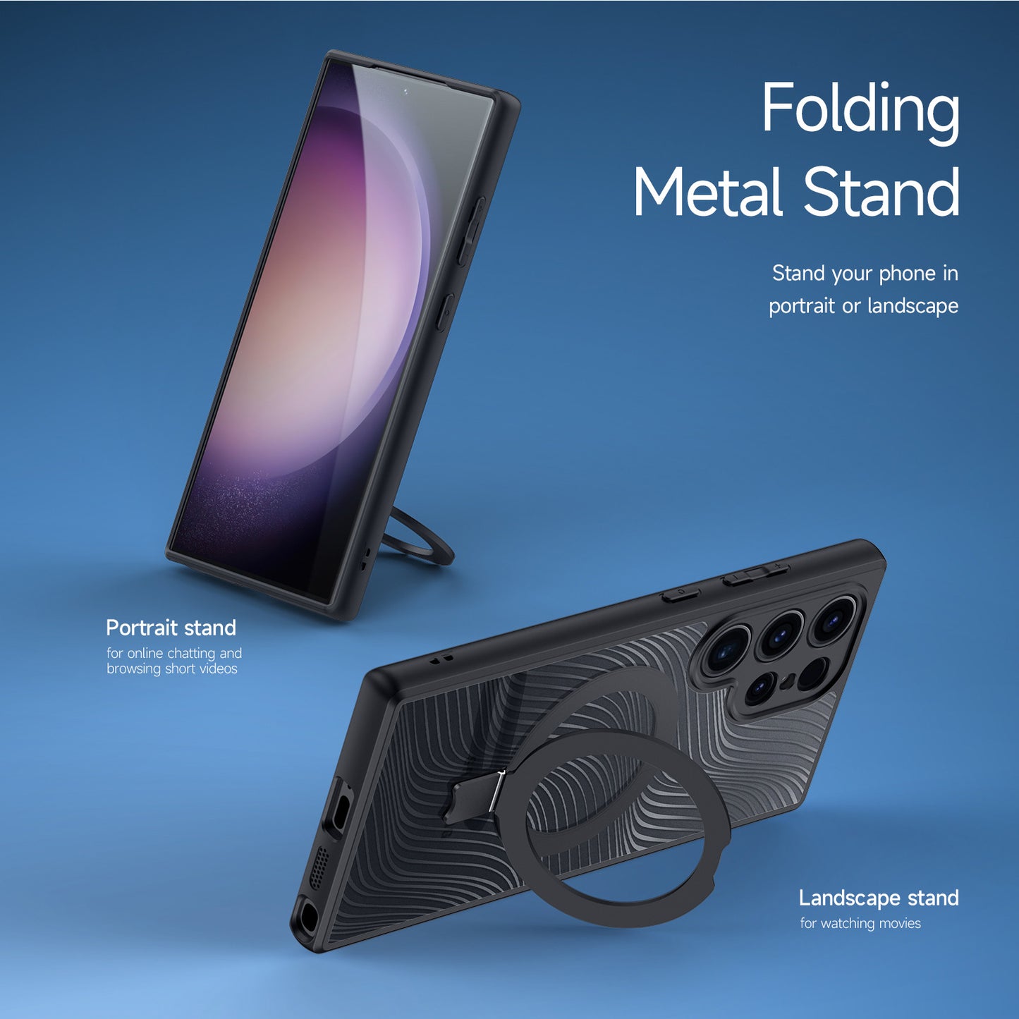 DuxDucis MS Case For Samsung S24 | StandRing