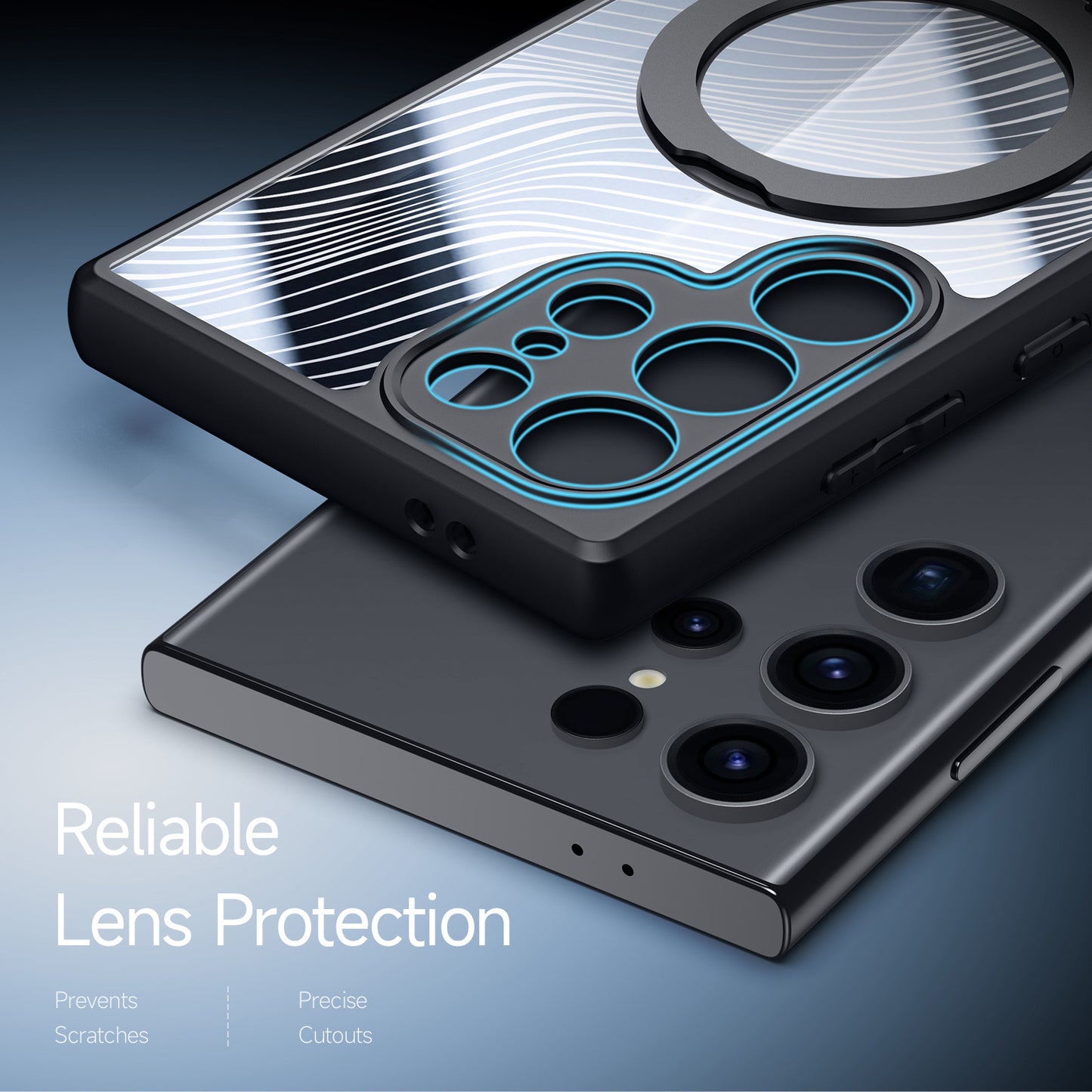 DuxDucis MS Case For Samsung S24 | StandRing