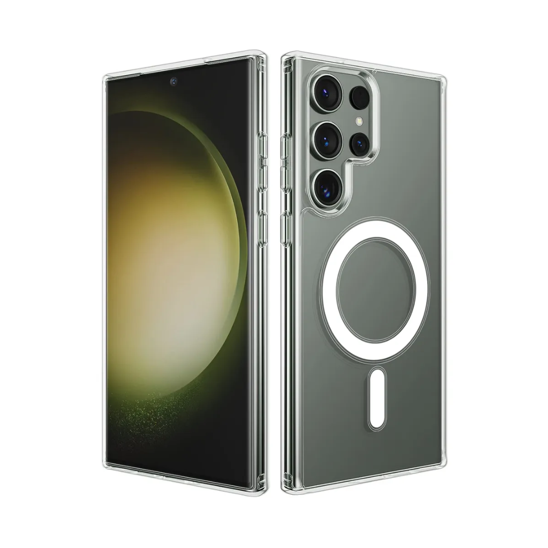 Transparent MagSafe Samsung Case