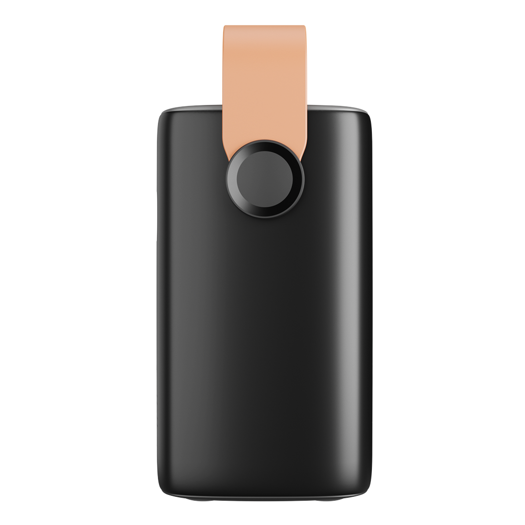 Side View of iCharger Nano1 60000mAh Portable Power Station, High Capacity Battery with LED Light and Fast Charging