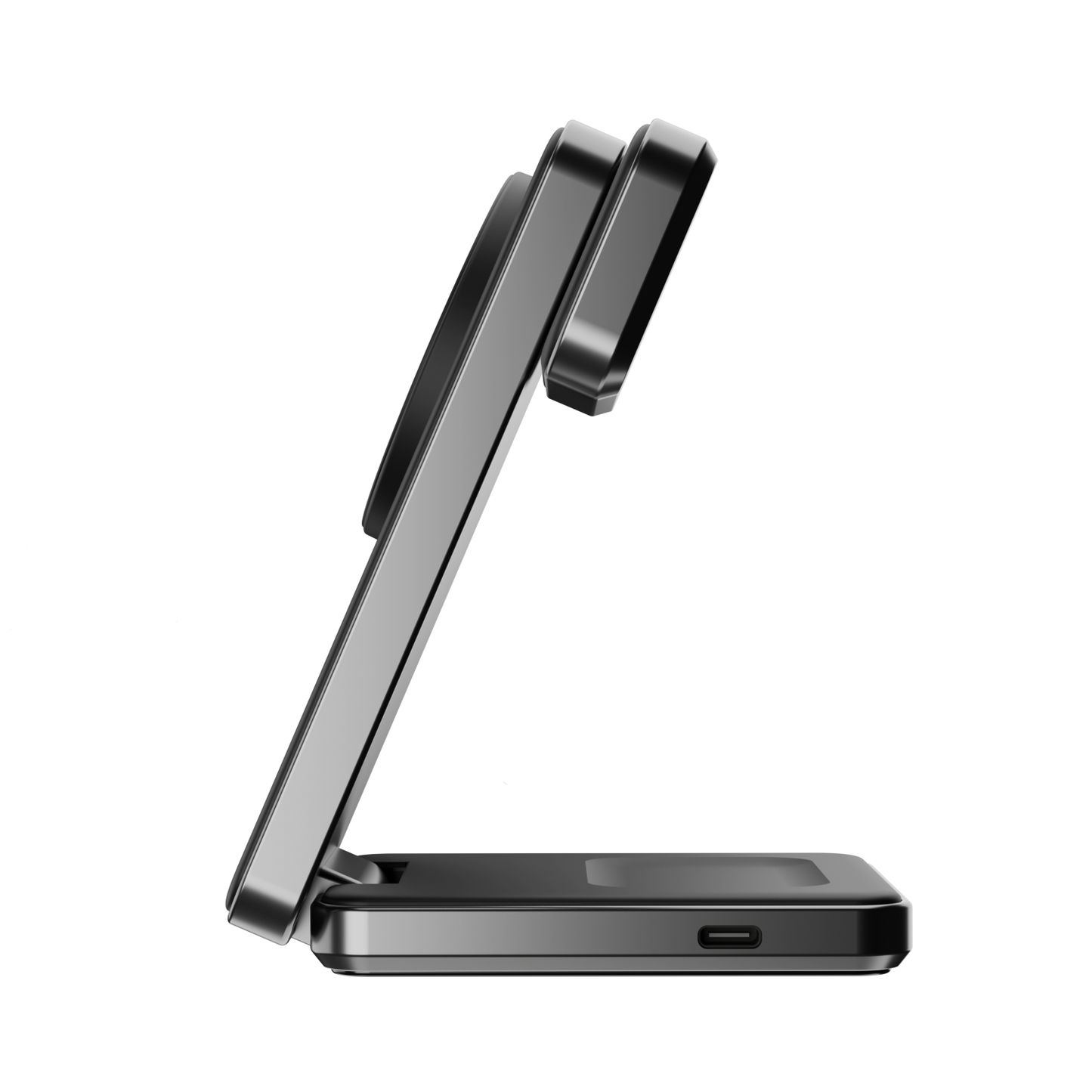 iCharger Ultra Slim Qi2 foldable wireless charger with sleek design, MagSafe compatibility, and 15W Qi2 fast charging for iPhone, Apple Watch, and AirPods