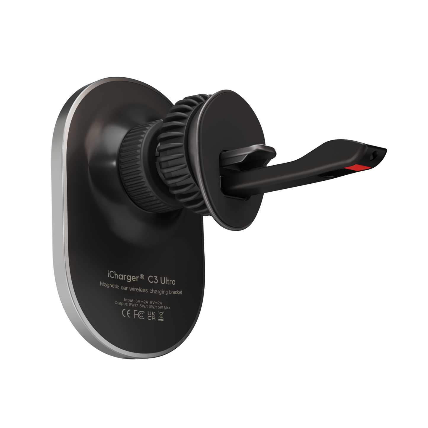 Top angle of iCharger C3 Ultra showcasing minimalist design