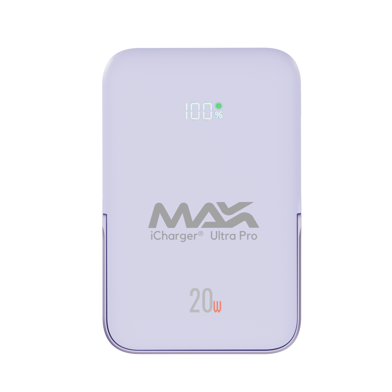 Skypur iCharger MAX Ultra Pro met MagSafe compatibele oplaadspoel, ideaal voor stijlvol en efficiënt opladen van smartphones.