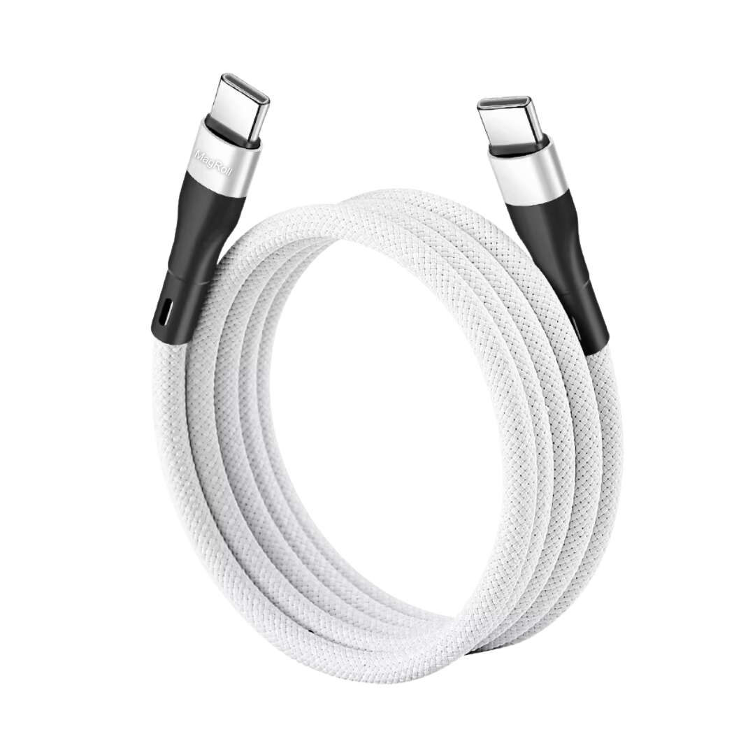 iCharger MagRoll USB-C Cable – Innovative Self-Winding Magnetic Cable for Tangle-Free Storage and Convenience.